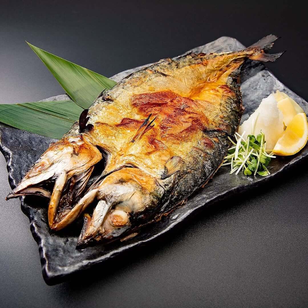 メガとろさばの塩焼き