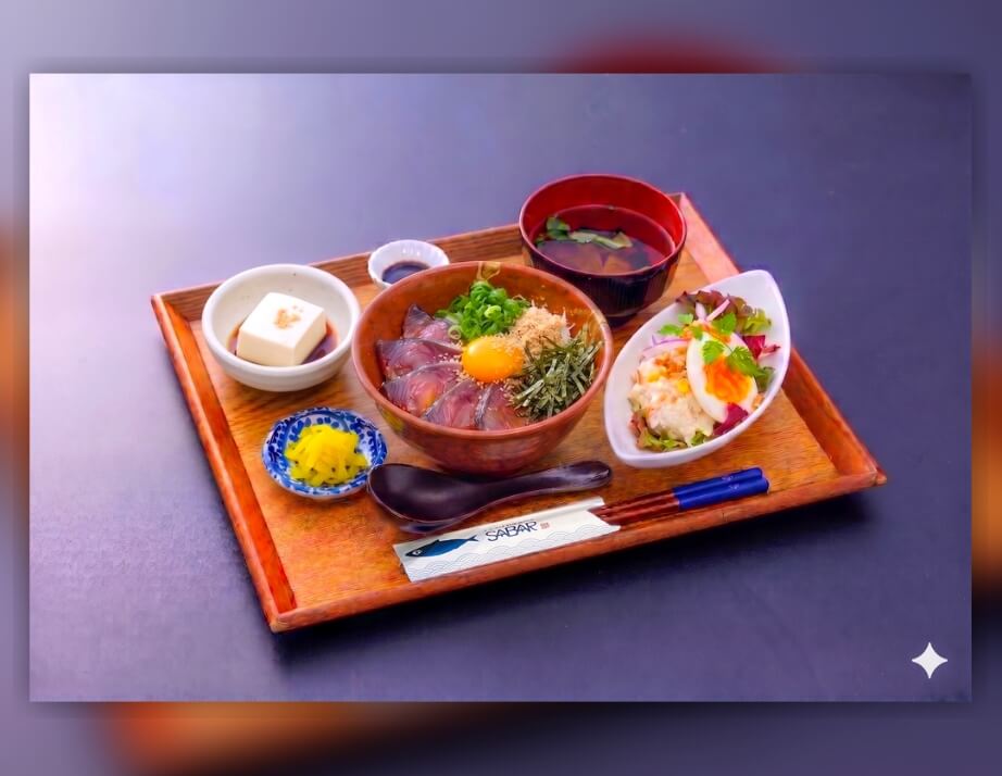 とろさば胡麻さば定食