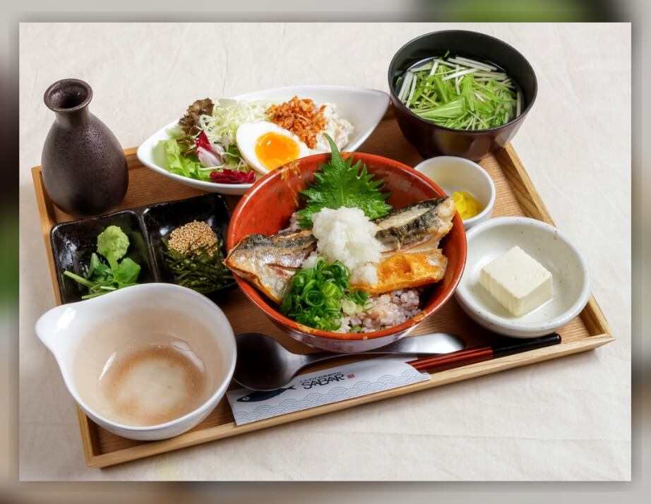さば飯定食