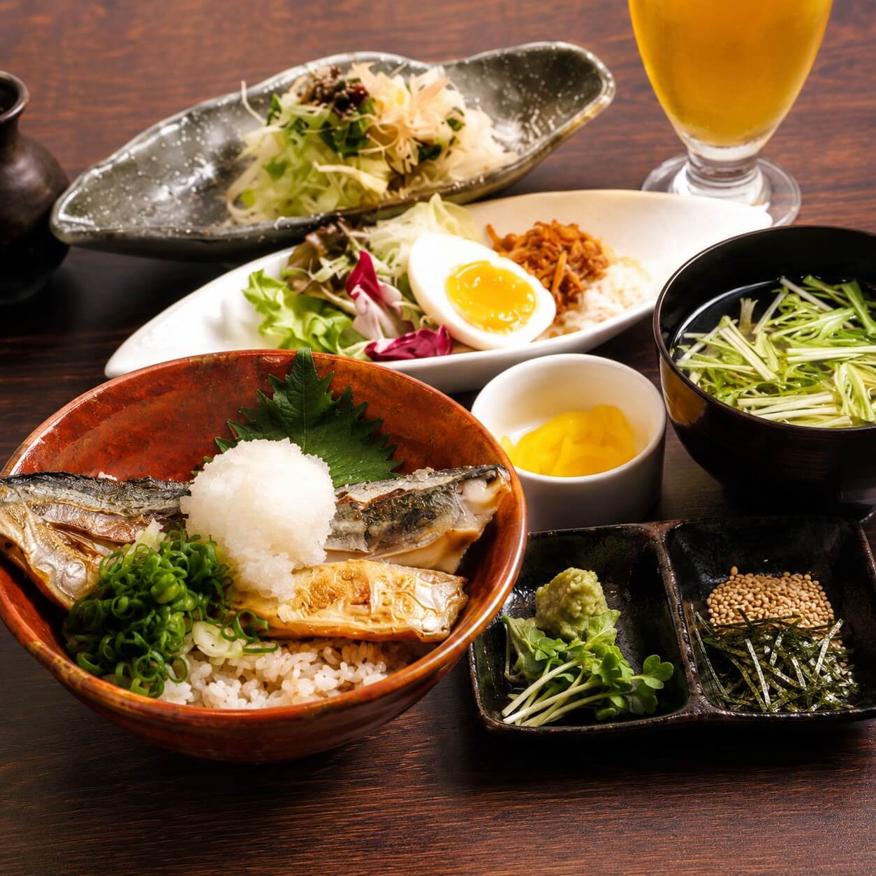 さば飯夜定食